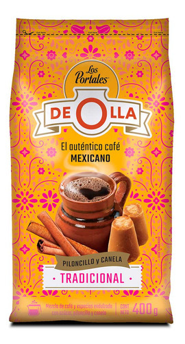 Café Los Portales De Olla Original 400g