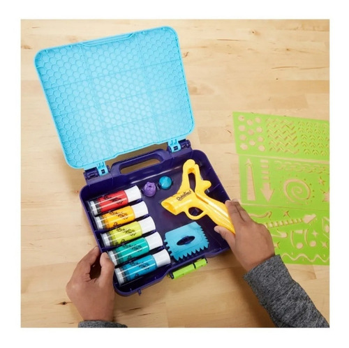 Play Doh Estudio De Arte Portatil Dohvinci Para Niños Xtre P Color Azul