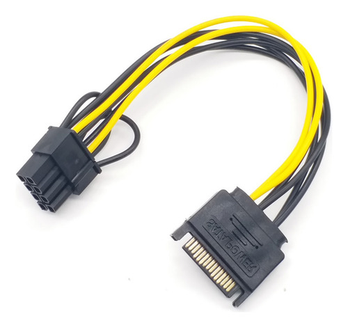 Cable De Fuente De Alimentación Pci-e, 5 Piezas, 15 Pines Ma