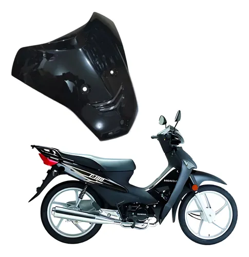 Tapa Frontal Carenaje Honda Wave C100 Negro