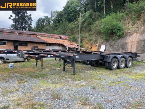 Imagem 2 de 2 de Carreta Bug Fachini 12pinos Porta Container Cavalo Toco 2005