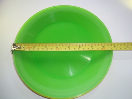 Imagen 5 de 5 de Plato Llano De Plastico 22 Cm Precio Por 10 Unidades