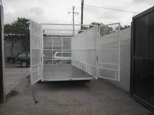 Remolque Malla Desplegada Pet Carton Reciclaje Guad