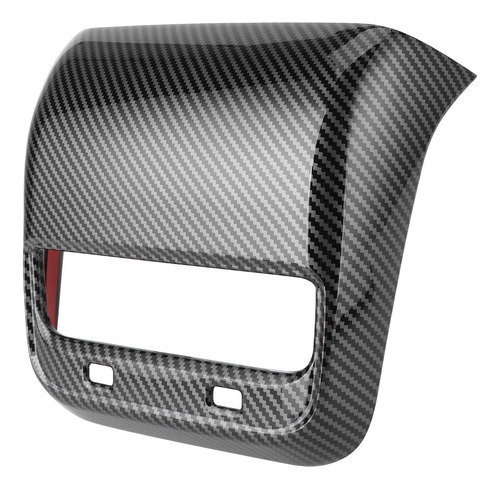Adhesivo De Ventilación Trasera, Estilo Fibra De Carbono, Mo
