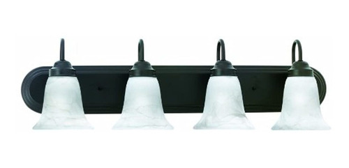 Thomas Sl7584 4 luz 30'' Amplia Baño Fixture De La Homestead