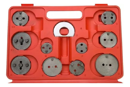 Kit caliper extractor prensa freno auto 22 pcs Eurotech