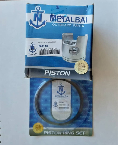 Kit Pistosn 75hp 2t Std Metalbai