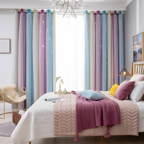 . Cheap Blackout Curtains For Children's Room 132 X 160 Cm .