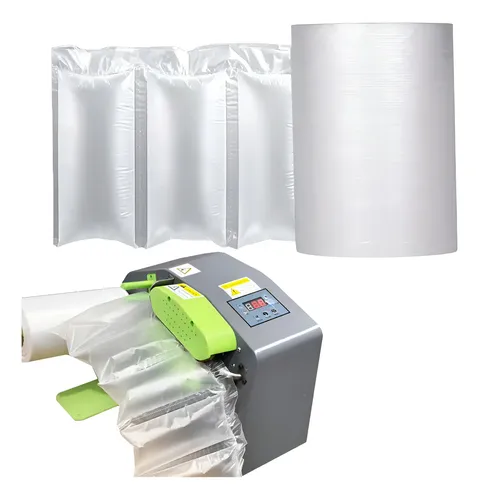 Plástico bolha embalagem enchimento bobina rolo encher almofada a...