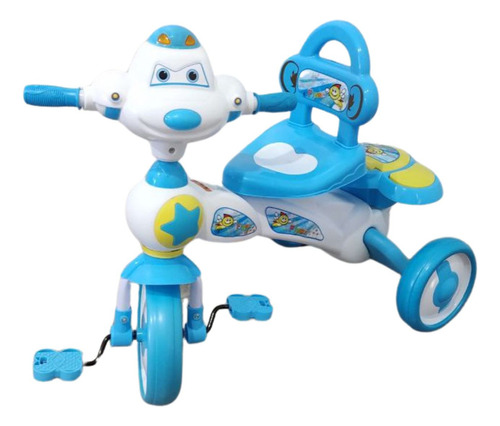 Triciclo Infantil Com Som E Luz Suporta Até 25 Kg Cor:azul