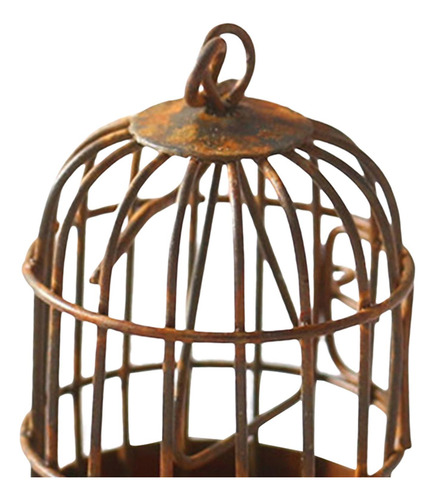 1/12 Casa De Muñecas Miniatura Birdcage Photo Props Para La