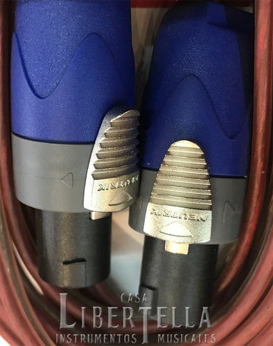 Imagen 3 de 3 de Cable Para Caja Speakon-speakon Kwc Iron 405 De 9 Metros