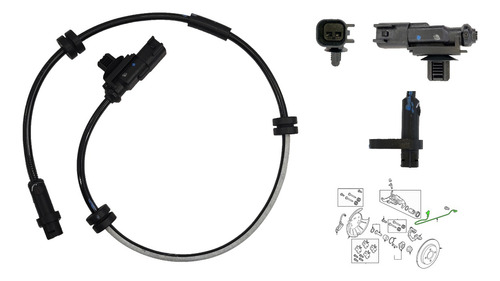 Sensor Abs Trasero Ford Fiesta 2014 1.0 / 1.6 / D2bc2c190aa