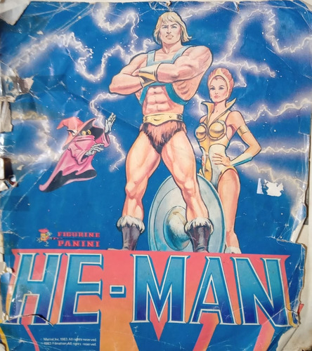 He-man - Álbum De Figurinhas Completo, 1983
