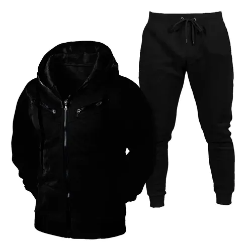 Conjunto Moletom com Capuz e Calça