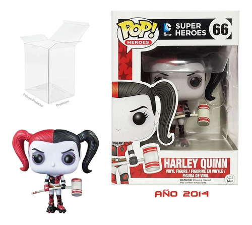 Harley Quinn Funko Pop No. 66 Año 2014 Original