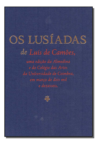 Libro Lusiadas Os Almedina De Camoes Luis De Almedina