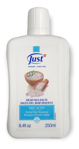 Shampoo San Activ Sales Del Mar Muerto - Just Swiss - 250ml