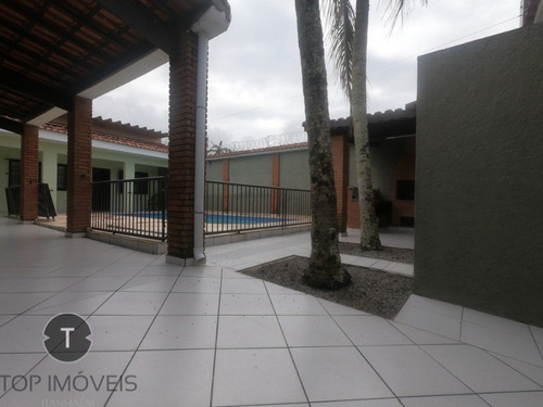 Imagem 4 de 29 de Linda Casa Com Piscina E Área Goumet Com Churrasqueira E Forno Para Pizza, A 200m Do Mar, Venha E Confira. - Ca00628 - 69509529