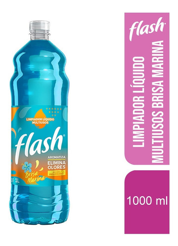 Flash Limpiador Líquido Multiusos Brisa Marina 1 L