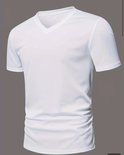 Playera Cuello V 100% Algodón