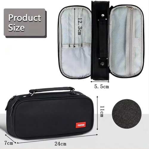 S Estuche Para Lapices Doble Capa Gran Capacidad