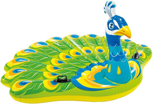 Inflable Flotador Pavo Real Intex