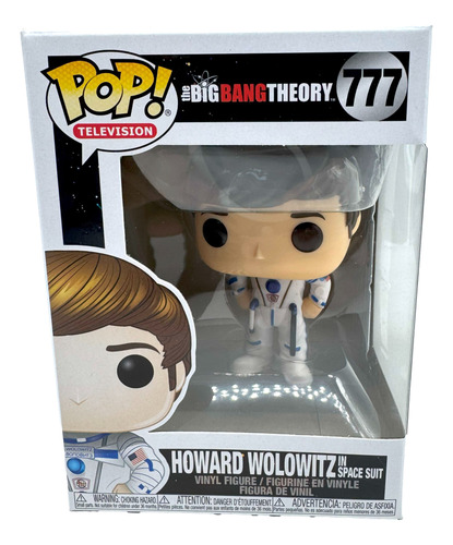 Big Bant Theory Howard Wolowitz In Space Suit #777 Funko Rct (Usado)