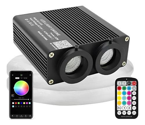 Kit De Iluminación De Estrella Para Coche, Luz Óptica Led