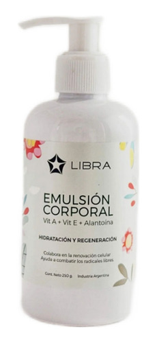 Emulsion Corporal Hidratacion Y Regeneracion Libra 500g