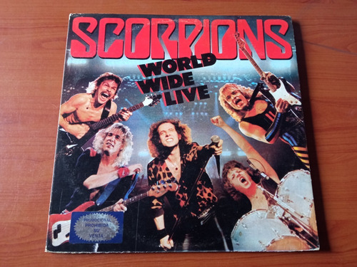 Disco Vinilo Lp Scorpions  World Wide Live