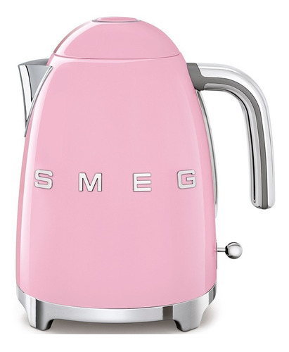 Jarra elétrica Smeg KLF03 50's Retro Style rosa 120V 1.7L