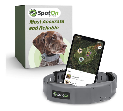 Spoton - Valla Para Perros Con Gps, Collar Inalambrico Para 