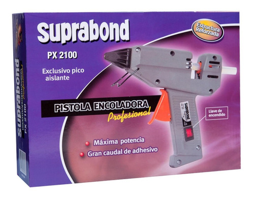Pistola Encoladora Silicona Suprabond Px2100