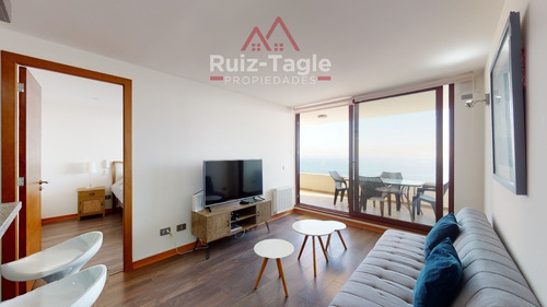 Imagen 12 de 21 de Venta De Bello Departamento En Costas De Montemar, Calle Del
