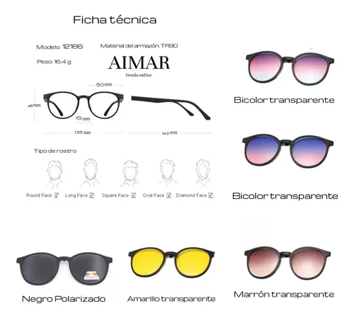 Tipos de armazon de lentes hot sale
