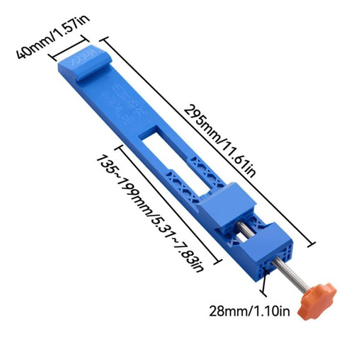 Z Guía Base Máquina Corte Ajustable, Sierra Circular