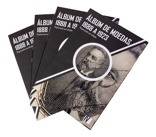 1 Álbuns De Moedas Brasil Réis 1888 A 1923 Promoção