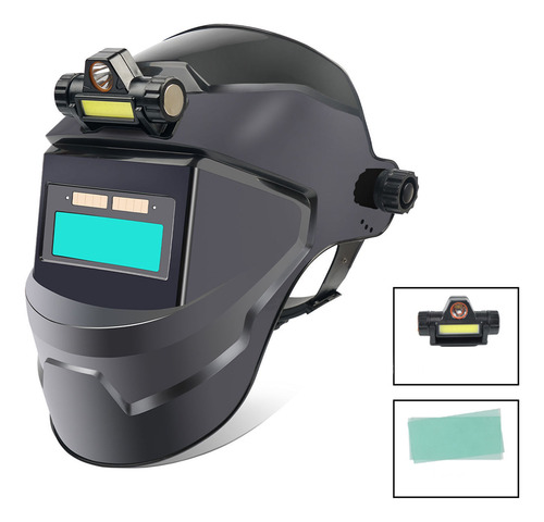Máscara De Soldadura Con Oscurecimiento Automático De Color