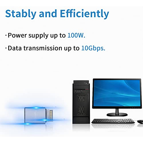 Adaptador De Panel Frontal Usb C De 10 Gbps Tipo E A Usb C A