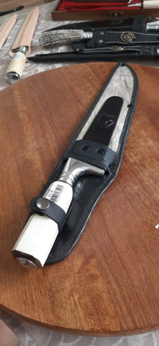 Kit Faca Artesanal Gaúcha Para Churrasco - Aço Inox 10'