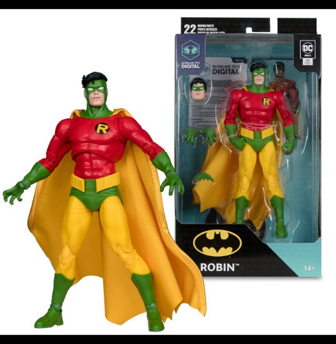 Mcfarlane Dc Robin Of Earth 2 Crisis Infinite Batman Forever (Usado)