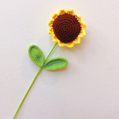 Girasol Tejido 5pzas Regalo Maestros/día Madre