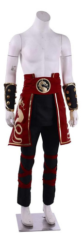 Woshow Disfraz De Cosplay De Liu Kang Disfraz De Traje De Li