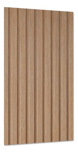 Painel Madeira Ripado Mdf Revestimento Parede 55cm X 1,80m Cor Chamonix