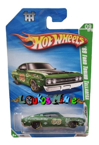 Hot Wheels ´69 Ford Torino Talladega T-hunt 2010 061/214