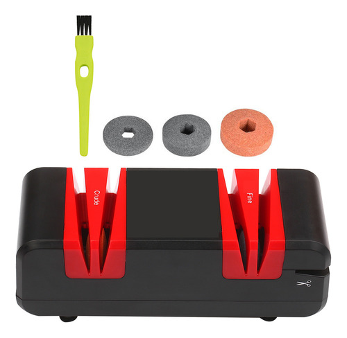 Máquina Amoladora Corta Cuchillos De Cocina Finos, 3 Tijeras