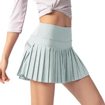 Comprar Falda Short Deportiva Dama Licra Tenis Golf Gym Fitness 2en1