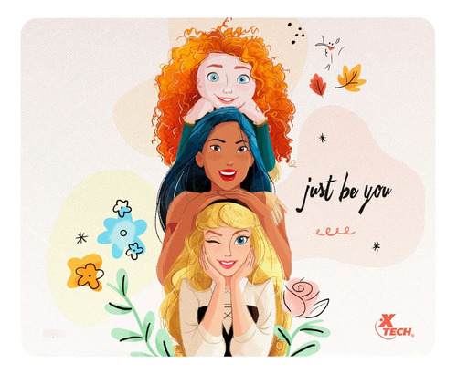 Mouse Pad Niñas Edicion Disney Princesas 22 X 18 Cm