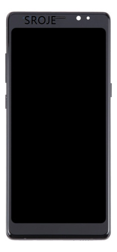 Xsjp-xsjp-pantalla Tft Lcd Negra Para Samsung Galaxy Note 8